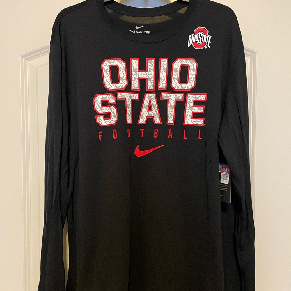 Black Nike Ohio State Long Sleeve Shirt
